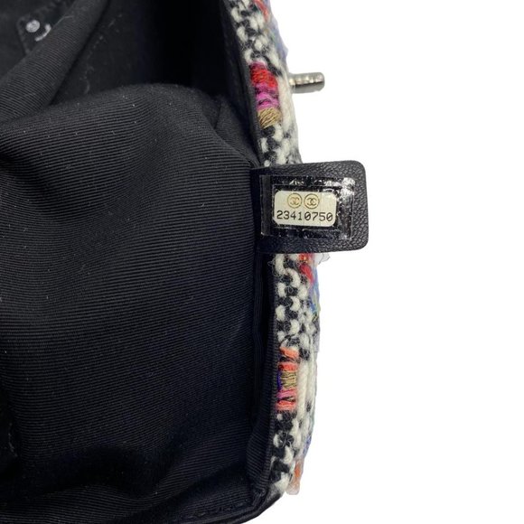 Chanel 2017 Classic Tweed Multicolor Shoulder Bag - Picture 7 of 10